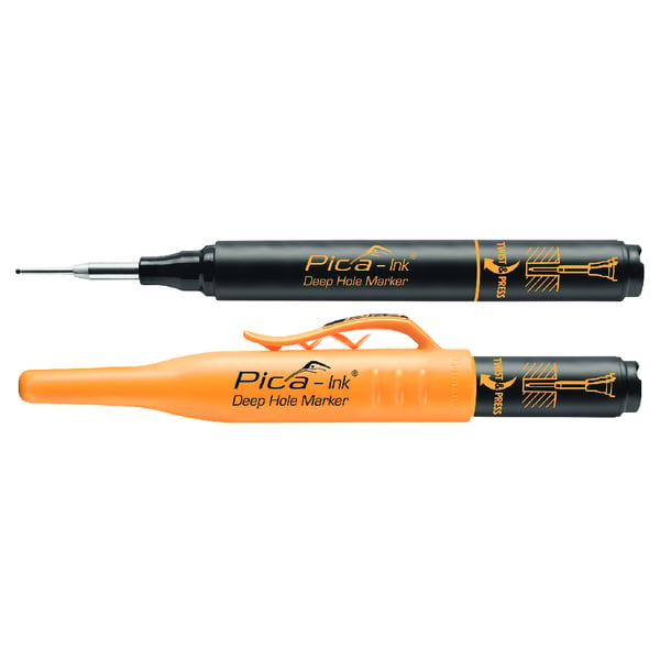 Pica-Marker Pica-Ink märkpennor 10 styck Fibre tip Svart