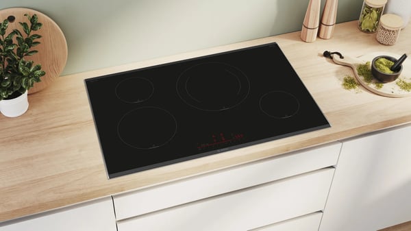 Bosch Serie 8 PIE875HC1E kogeplade Sort Indbygget 80 cm Zone induktionskogeplade 4 zone(s)