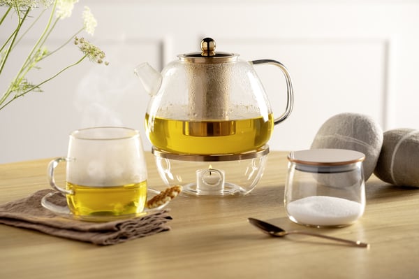 Miniatyrbillede 7 af 9: LEONARDO Tè per te Enkelt tekande 1500 ml Transparent