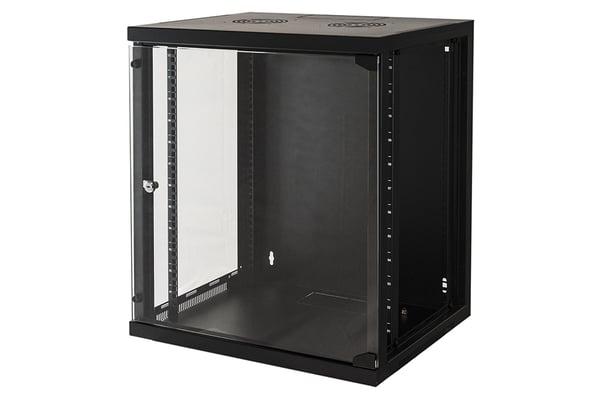 LINK LK1912UN rack 12U Väggmonterad rack Svart