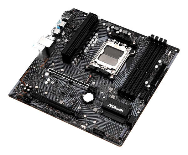 Pikkukuva 5 / 6: ASRock B650M PG Lightning - Emolevy - micro ATX - Socket AM5 - AMD B650 -piirisarja - USB-C 3.2 Gen