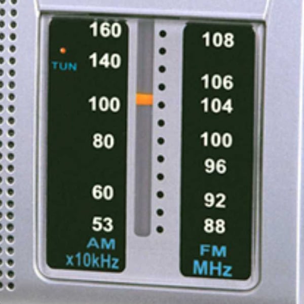 Haeger PR-BIB.001A radio Bærbar Digital Sølv
