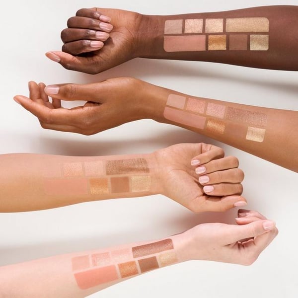 CATRICE The Warm Honey Eyeshadow Palette luomiväri Matta, Kimmellys