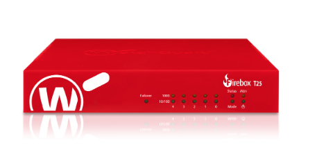 Pikkukuva 1 / 2: WatchGuard Firebox T25 laitteistopalomuuri 3,14 Gbit/s