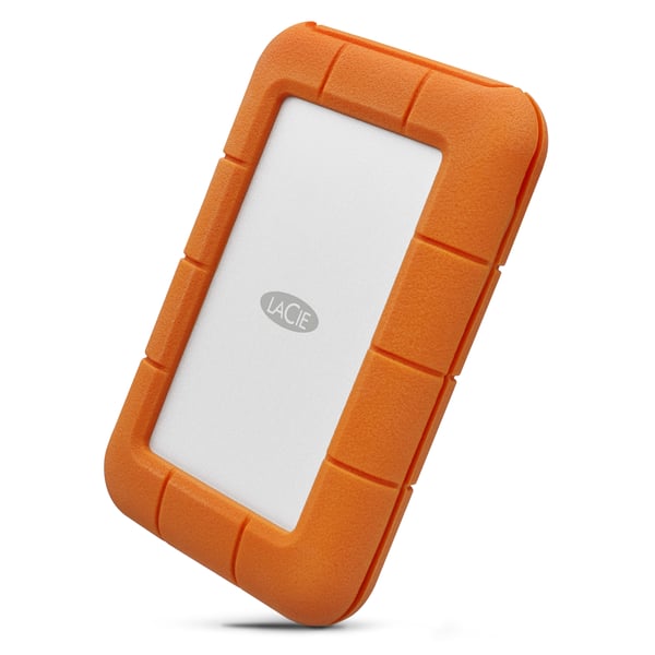 Miniatyrbild 1 av 9: LaCie Rugged USB-C externa hårddiskar 5 TB USB Type-C 3.2 Gen 1 (3.1 Gen 1) Grå, Gul