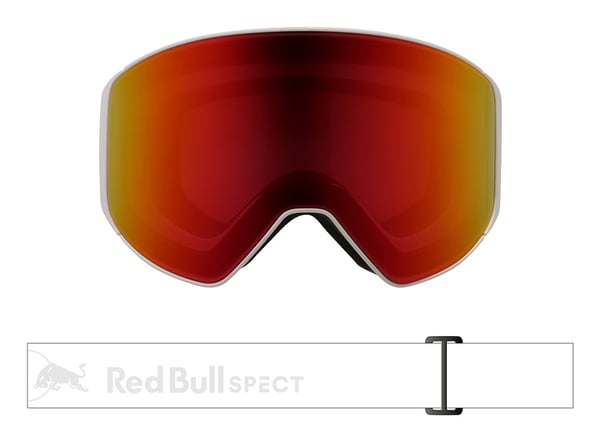 RedBull SPECT JAMM vinter sportsbrille Hvid Unisex Lyserød, Rød Cylindrisk (flad) linse RedBull SPECT JAMM vinter sportsbrille Hvid Unisex Lyserød, Rød Cylindrisk (flad) linse