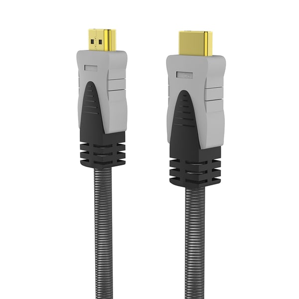 Miniatyrbillede 1 af 7: Inca IHD-03T HDMI-kabel 3 m HDMI Type A (Standard) Grå