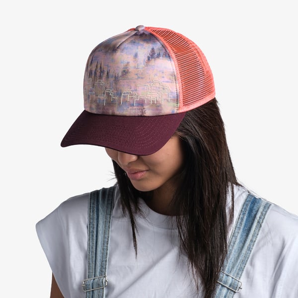 Buff Czapka z daszkiem TRUCKER CAP DERAMA MULTI L/XL Hovedhætte Maske