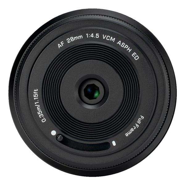 VILTROX AF 28mm F4.5 Fuldformat-objektiv Sort