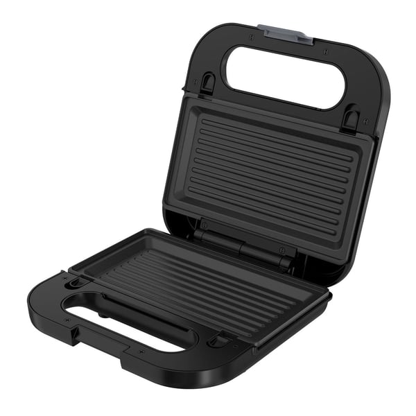 Miniatyrbillede 3 af 5: Solac S96804300 sandwichtoaster 750 W Sort, Rustfrit stål