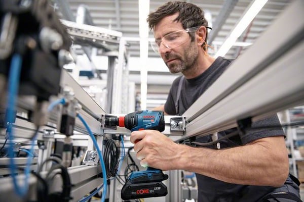 Bosch GDX 18V-210 C Professional 3400 RPM Svart, Blå