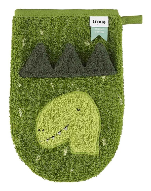 Miniatyrbillede 3 af 3: TRIXIE 2311810 baby badesvamp Svamp handske Blå, Grøn