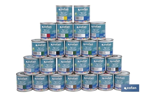 Cofan 15001366 akvarellfärger Gul 125 ml