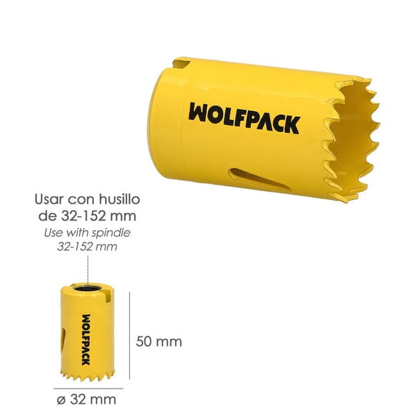 Miniatyrbillede 3 af 4: Wolfpack 09113060 hulsav