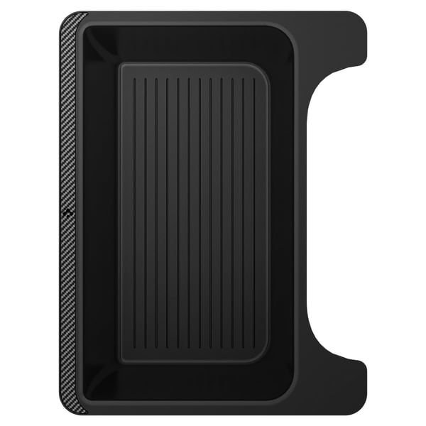 Spigen ACP05758 opbevaringskasse Opbevaringsboks Rektangulær Polykarbonat (PC) Sort