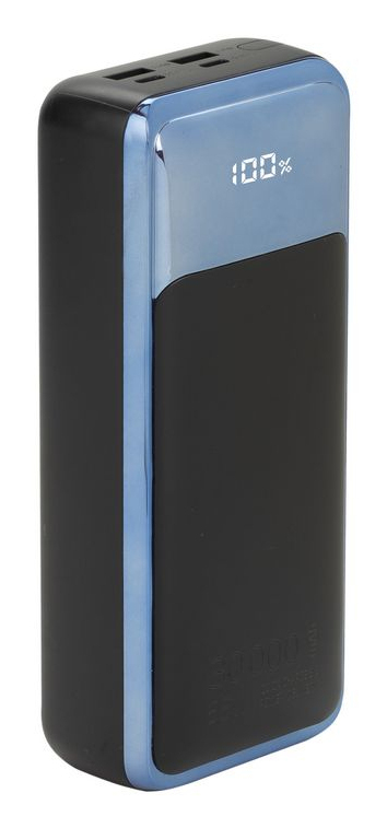 Pikkukuva 1 / 11: Rivacase VA1080 akku- ja paristolaturi Litium polymeeri (LiPo) 30000 mAh Musta, Sininen