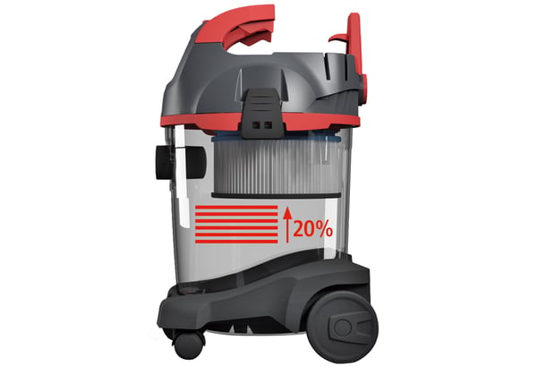 Miniatyrbild 6 av 6: Starmix NSG uClean 1420 HK 16 l Cylinderdammsugare Torr&våt 1400 W Dammpåse
