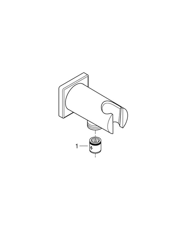 Miniatyrbillede 2 af 4: GROHE 26659GN0 tilbehør til have & pool bruser
