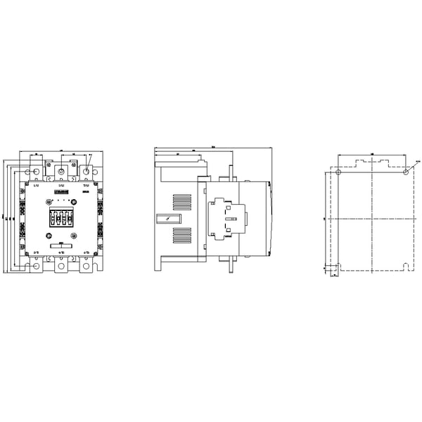 Miniatyrbillede 2 af 5: Siemens 3RT1076-6AP36-3PA0 elektrisk kontaktor