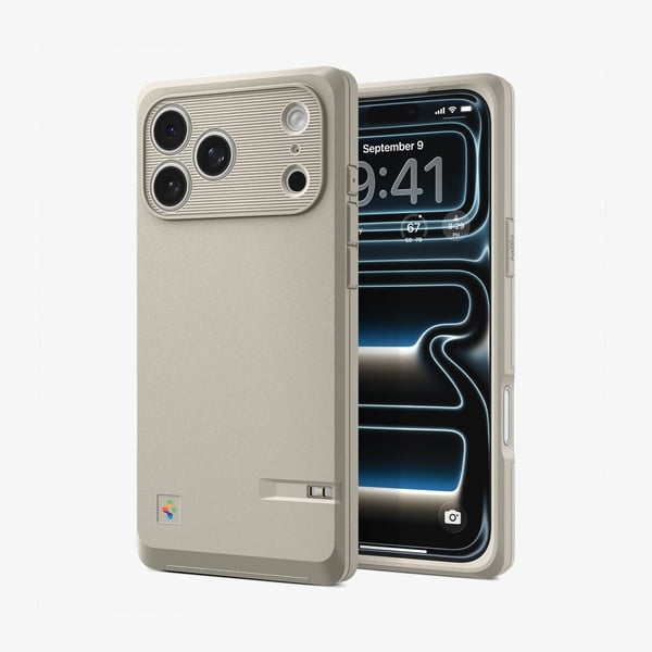 Spigen Classic LS (Mag Fit) mobiltelefon etui 16 cm (6.3") Cover Stenfarve