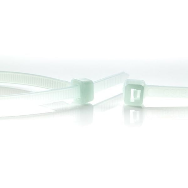 Miniatyrbillede 2 af 2: WKK 12072971 kabelsamler Udløselig kabelbinder Plast Grøn, Naturlig 100 stk