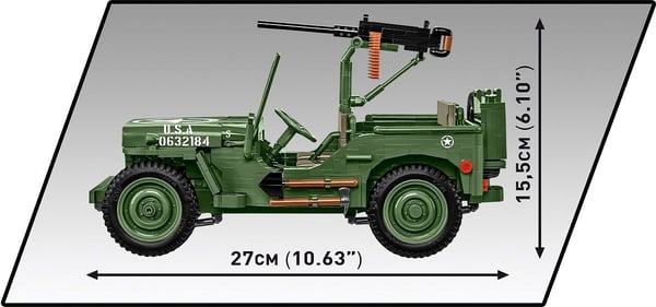 Miniatyrbillede 8 af 13: COBI Willys MB
