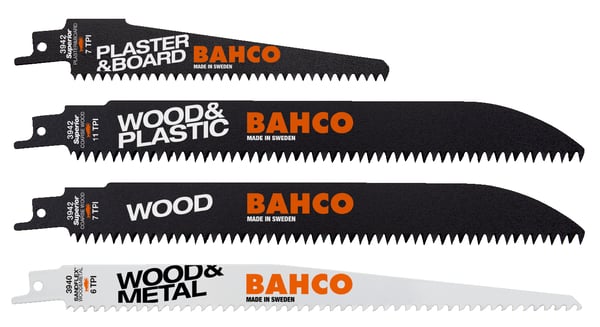 Bahco 3942-WOOD-SET-5P blad til sav