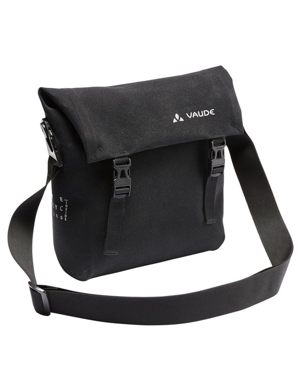 VAUDE Augsburg IV Front Cykeltaske 6 L Polyamid, Polyester, Polyurethan Sort