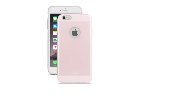 Miniatyrbillede 1 af 4: Moshi iGlaze for iPhone 6 Plus mobiltelefon etui Cover Lyserød