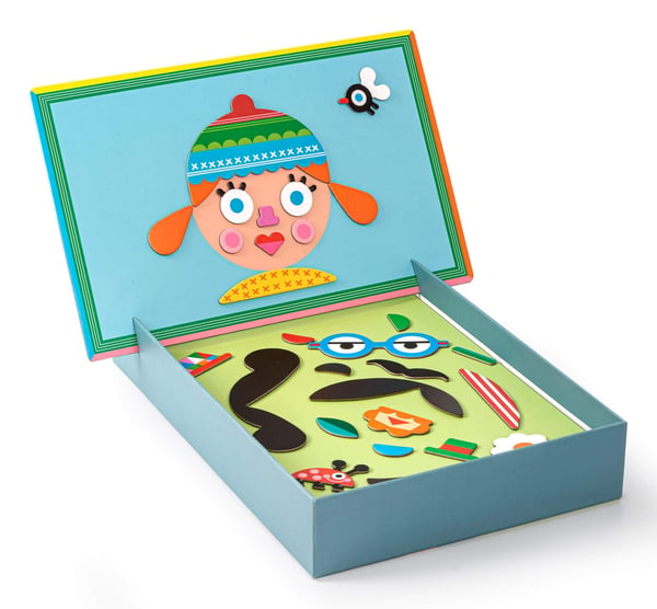Miniatyrbillede 2 af 3: APLI Kids Faces magnets Rektandel