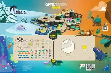 Miniatyrbild 2 av 2: Ravensburger GraviTrax Junior Starter-Set XXL Planet Leksakskulbana