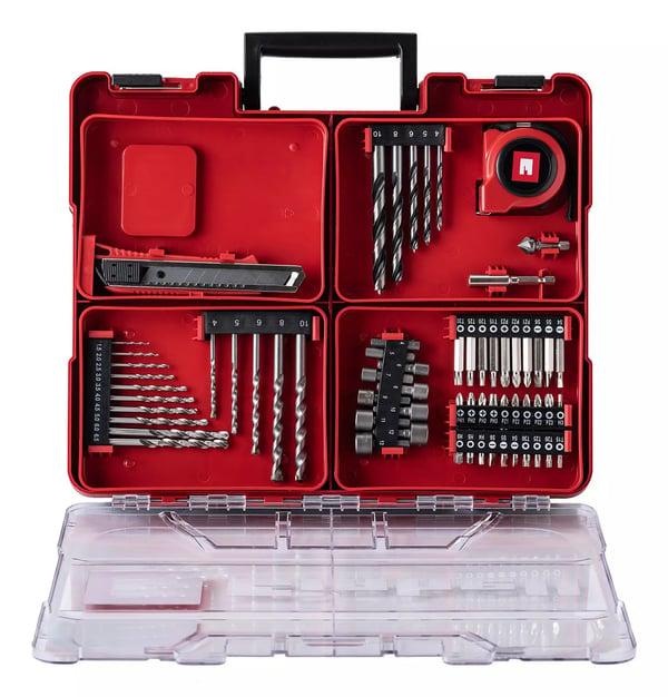 Miniatyrbillede 4 af 9: Einhell TE-CD 18/40 Li-i 1500 rpm 1,46 kg Sort, Rød, Sølv