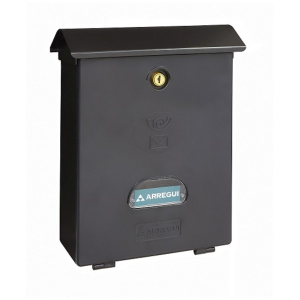 Arregui E-1074 postkasse Sort Vægmonteret postkasse Polystyren
