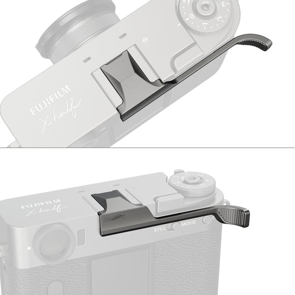 Miniatyrbillede 3 af 5: SmallRig 5333 digital kamera batterigreb Digitalt kamera tommelfingergreb Sølv