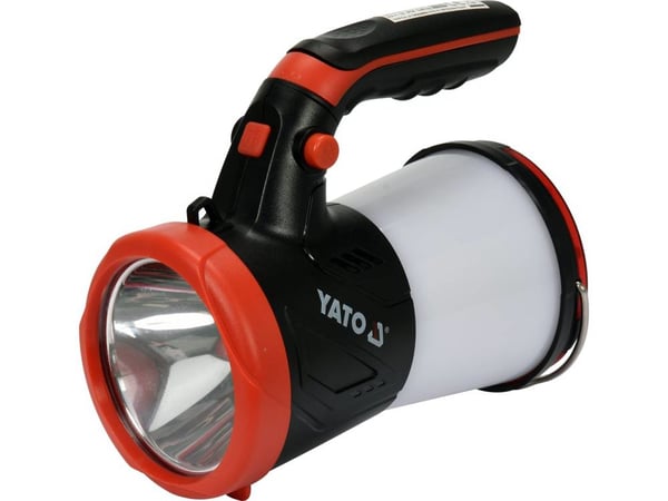 Miniatyrbillede 1 af 13: Yato YT-08579 lommelygte Sort, Rød, Hvid Hånd lommelygte LED