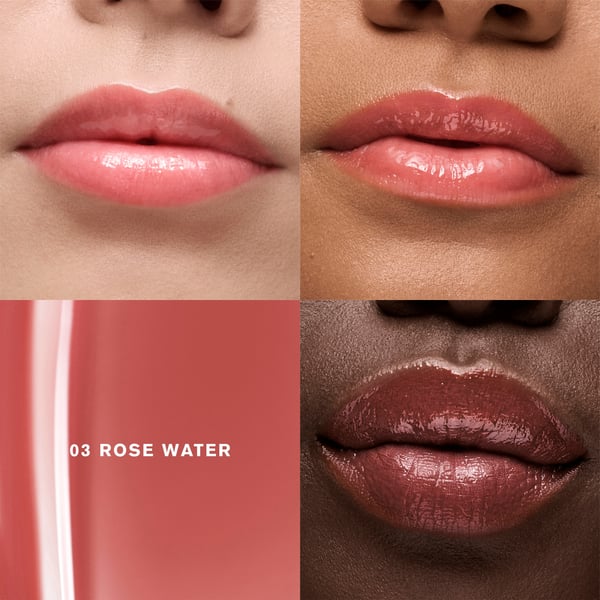 Miniatyrbild 3 av 6: Estée Lauder Glossy Pout Tinted Lip Oil läppglans 6 ml 03 Rose Water