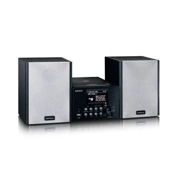 Miniatyrbillede 1 af 7: Lenco MC-250 Home audio micro system 24 W Sort