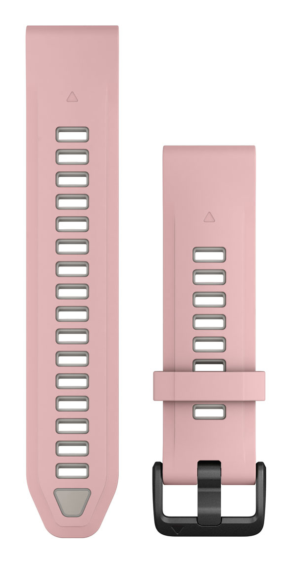 Garmin Quickfit Band Grå, Rosa Silikon Garmin Quickfit Band Grå, Rosa Silikon