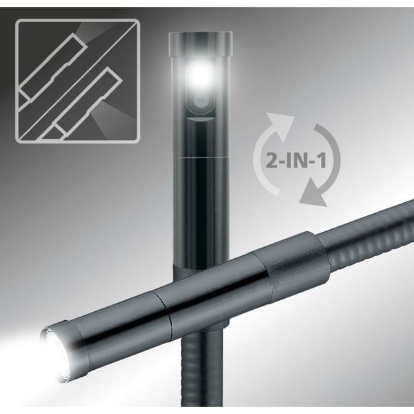 Laserliner VideoFlex HD Duo industriel inspektionskamera 7,9 mm Fleksibel overholdelsesprobe IP68