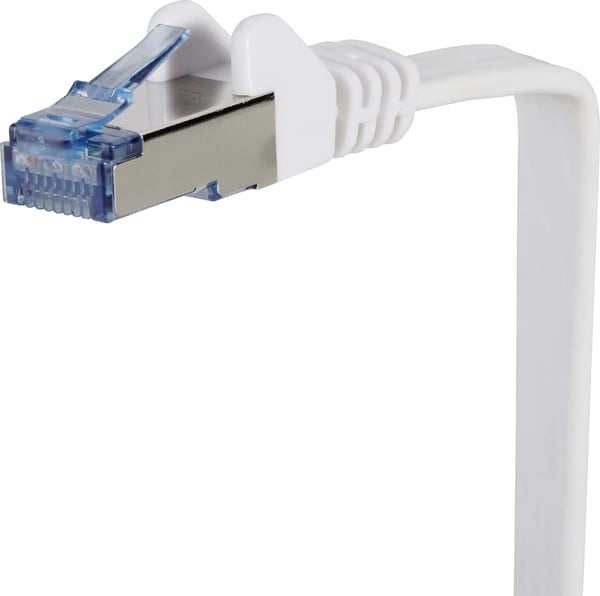 Miniatyrbillede 3 af 7: Renkforce RF-4149843 netværkskabel Grå 3 m Cat6a U/FTP (STP) Flad