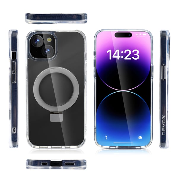 Miniatyrbillede 3 af 6: nevox StyleShell SHOCKFlex mobiltelefon etui 17 cm (6.7") Cover Transparent