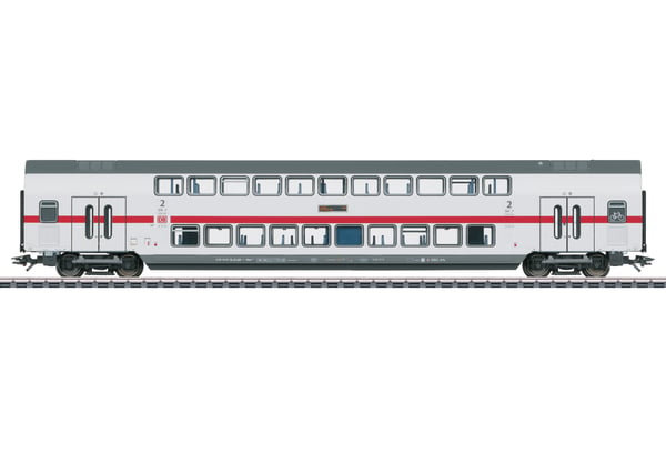 Märklin IC2 Type DBpza 682.2 Bi-Level Intermediate Car, 2nd Class skalamodell dele og tilbehør Passager i bil Märklin IC2 Type DBpza 682.2 Bi-Level Intermediate Car, 2nd Class skalamodell dele og tilbehør Passager i bil
