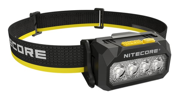 Miniatyrbillede 2 af 3: Nitecore HA27 UHE lommelygte Sort Hovedbånd lommelygte LED