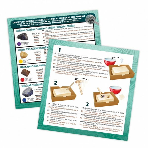 Buki Dig Kit Rocks & Minerals