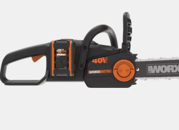 WORX WG385E.9 motorsåg Svart, Orange