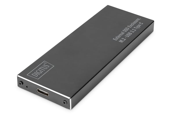 Digitus DA-71115 tallennusaseman kotelo SSD-kotelo Musta M.2 Digitus DA-71115 tallennusaseman kotelo SSD-kotelo Musta M.2