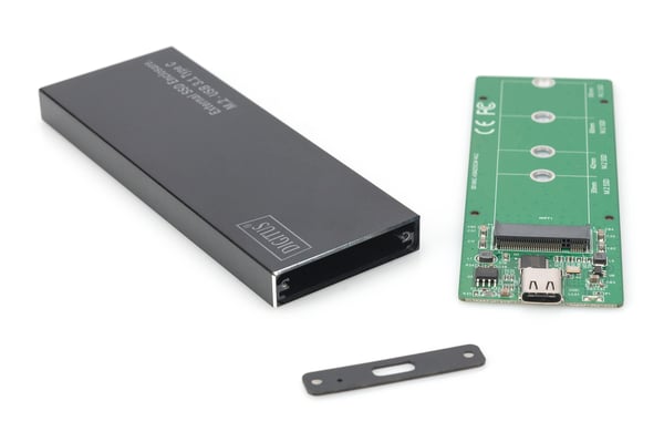 Pikkukuva 2 / 4: Digitus DA-71115 tallennusaseman kotelo SSD-kotelo Musta M.2