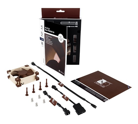 Miniatyrbillede 6 af 6: Noctua NF-A8 ULN Computerkølesystem Computerkabinet Ventilator 8 cm Beige, Brun