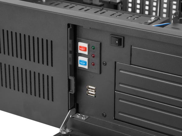 Miniatyrbillede 2 af 7: Lanberg SC01-4504-10B modulopbygget serverkabinet Stativ (4U) 0 GB