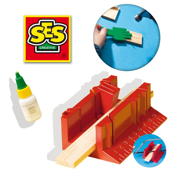 Miniatyrbillede 5 af 5: SES Creative Children's Woodwork Set de Luxe